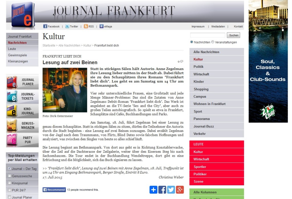 Walking-Lesung: Statt in stickigen&nbsp;Sälen